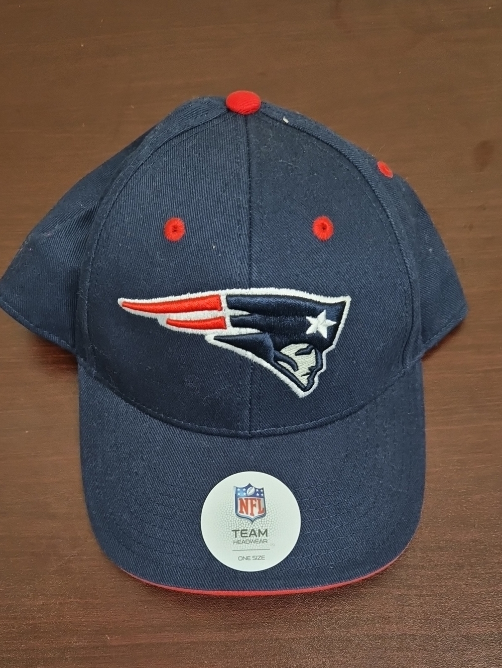 NFL New England Patriots Navy and Red Hat